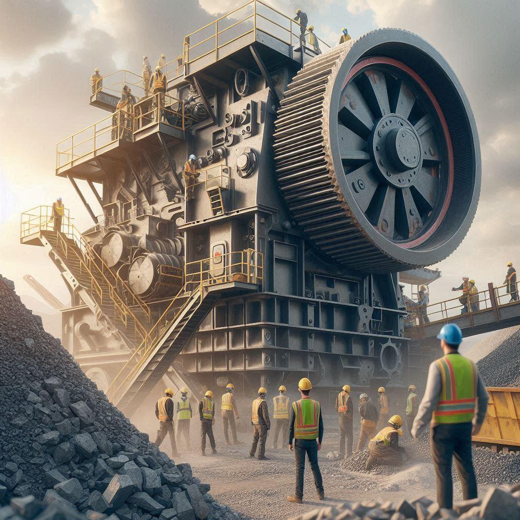 دستگاه سنگ شکن فکی