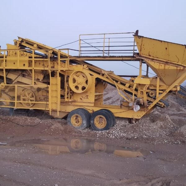 فروش سنگ شکن سیار دست دوم پارکر به قیمت مناسب