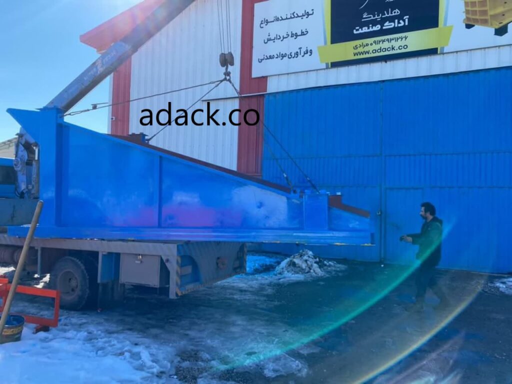 سرند 6*2 دو طبقه کارکرده