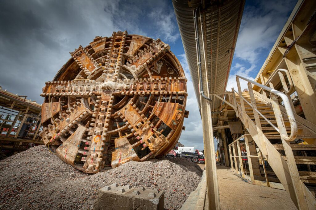حفارهای تونل (TBM) یا Tunnel Boring Machines 