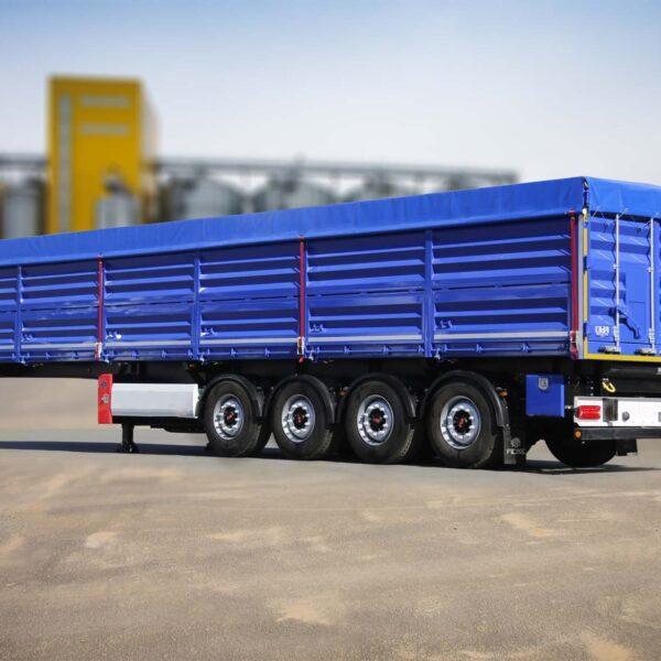 تریلر لبه دار با قابلیت کمپرسی