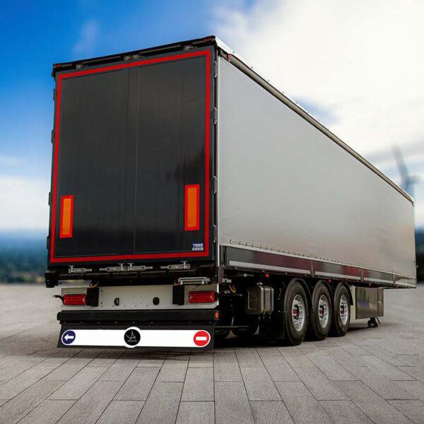 تریلر چادری سه محور - معمولی